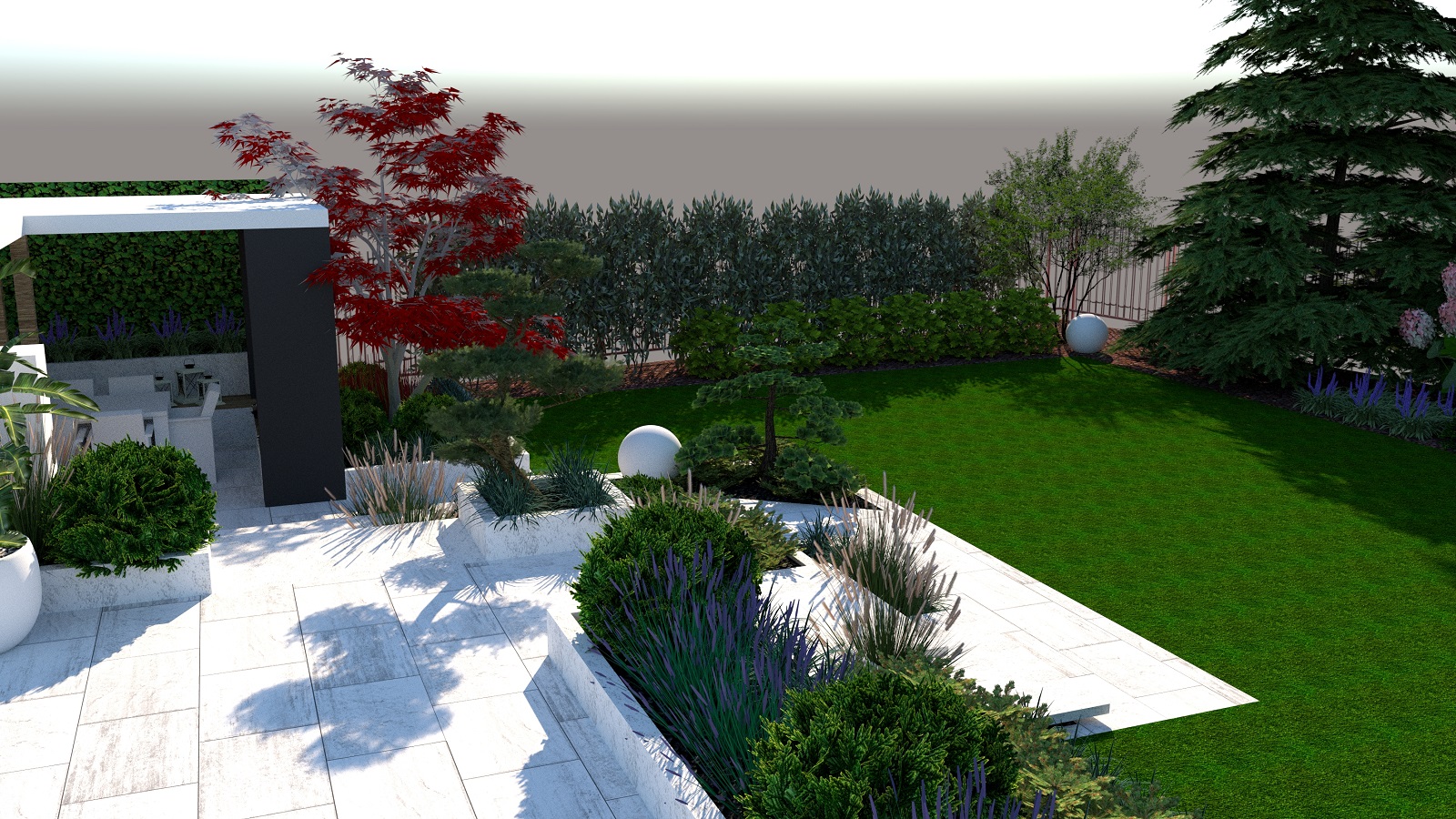 6.4. Projekt nowoczesnego ogrodu miejskiego w Konstancinie